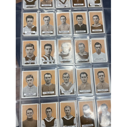 209 - British American Tobacco. Collection of Famous Footballers complete sets two and three generally goo... 