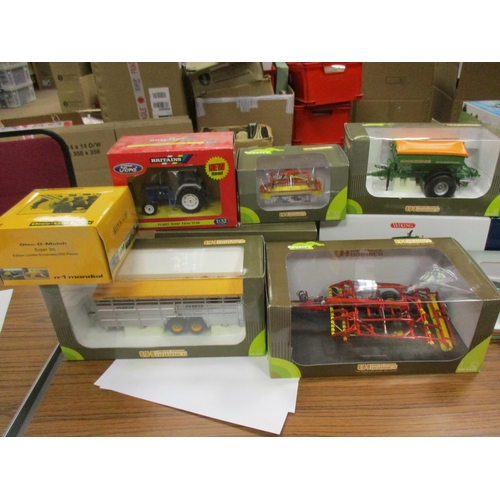 455 - Collection of Farm Machinery in 1:32 scale mint in excellent boxes featuring Viking John Deere 9620R... 