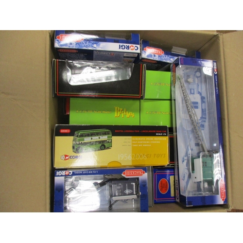 459 - Collection of mainly mint in excellent boxes with Corgi, Dinky Farm Machinery Kits and loose etc. Qt... 