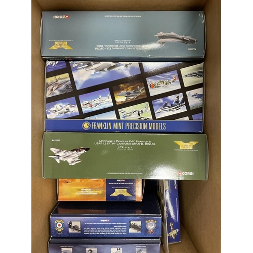 464 - Collection of aircrafts with majority Corgi AA (7) DH Mosquito No AA99110, Boeng No AA32907, Frankli... 