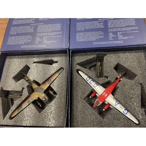 524 - Oxford Die Cast. Collection of boxed 1/72 planes with Tiger Moth No 72TM001, No 72TM002, Dragon Rapi... 