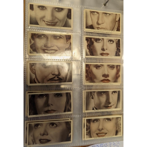 54 - Collection of complete and part sets in 8 albums, generally very good to excellent condition, with A... 