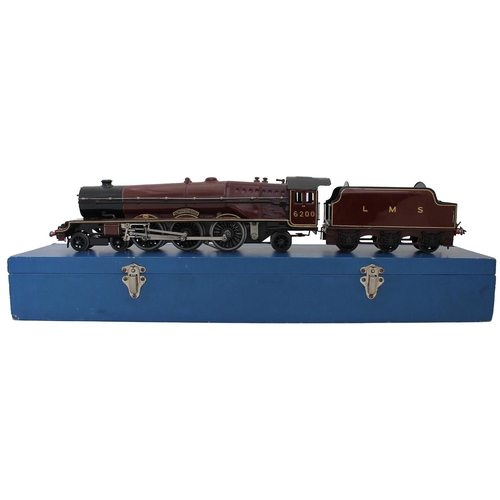 561 - Hornby. O Gauge 'Princess Royal' Class 4-6-2 LMS 6200 'Princess Royal' maroon 20v electric locomotiv... 