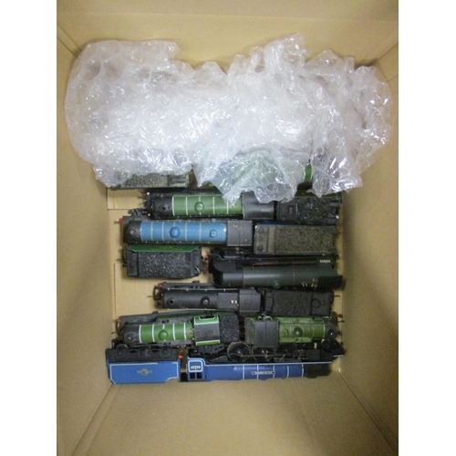 574 - OO gauge collection of unboxed locomotives generally good to good plus, some modified, including exa... 