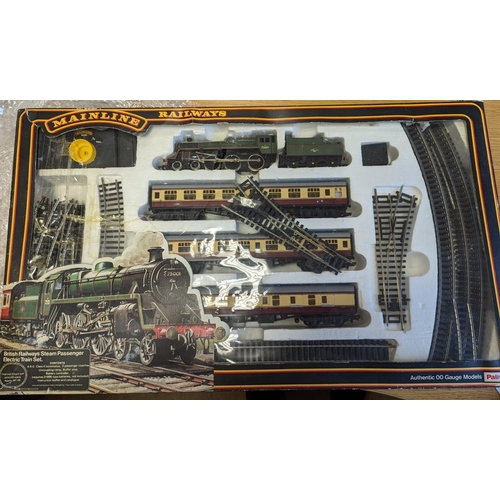 591 - Collection of OO gauge locomotives, coaches and wagons, generally very good in good boxes, with Main... 