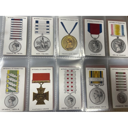 62 - Collection in album with part and complete sets including Oliver German Uniforms, German Orders and ... 