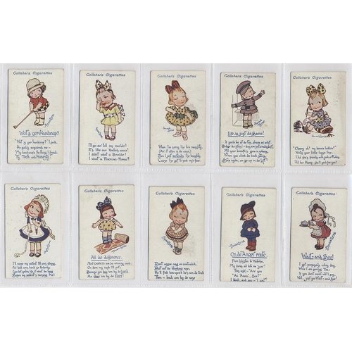 128 - Gallaher. 1916 Kute Kiddies complete set in plastic sleeves generally fair to good. Cat. £500. (See ... 