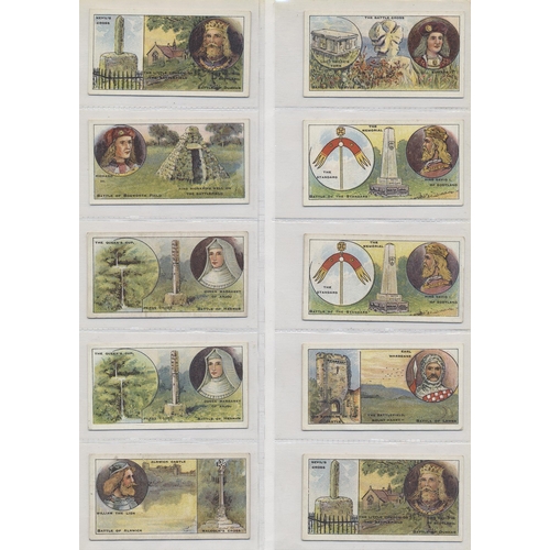 176 - F&J Smith. 1913 Battlefields of Great Britain complete set, many with both Pinewood and Orchestra ba... 