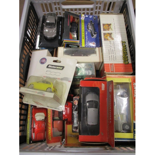 404 - Collection of mainly Cars boxed and unboxed in mixed condition featuring Corgi, Dinky and Hot Wheels... 