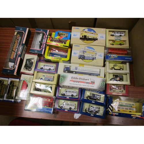 468 - Collection of diecast vehicles, generally mint in very good to near mint boxes, includes Brit-bus, C... 