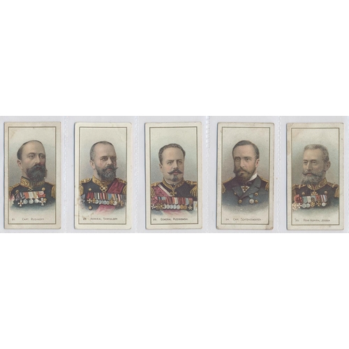 184 - Taddy. 1904 Russo Japanese War (1-25) complete set in plastic sleeves generally fair to good. Cat. £... 