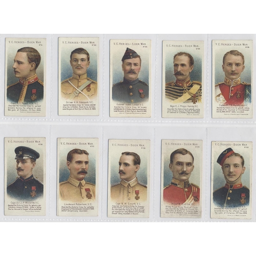 193 - Taddy. 1902 V.C Heroes Boer War (41-60) complete set in plastic sleeves generally fair to good. Cat.... 