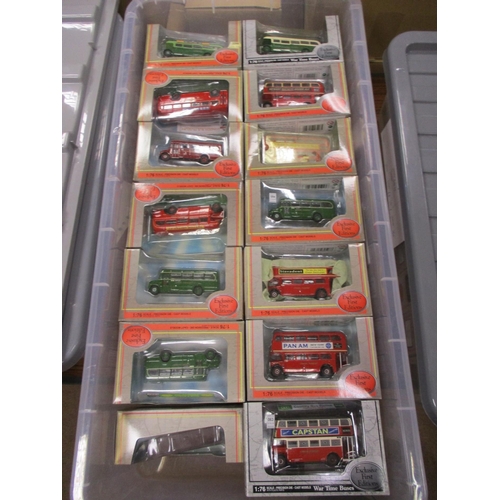 396 - Collection of Buses, Vans and Lorries from EFE, Days Gone, Vanguard and Oxford mint in mainly excell... 