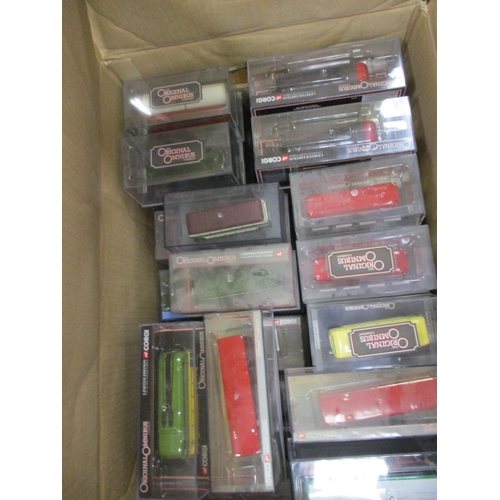 415 - Collection of boxed and unboxed Buses featuring EFE, Original Omnibus and HMB etc. (6B)