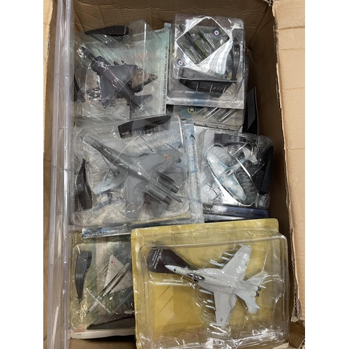 416 - Collection of planes with Corgi AA 1/44 (12), Easy Models 1/72 (22), Amer Com 1/72 (50) approx. plus... 