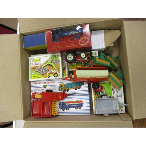 459 - Collection of mainly mint in excellent boxes with Corgi, Dinky Farm Machinery Kits and loose etc. Qt... 