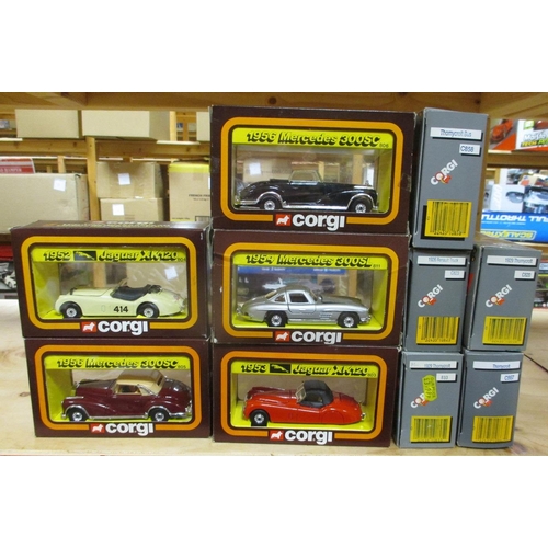 494 - Corgi. 1990s onward collection of lorries, cars etc, generally excellent to mint in excellent to min... 