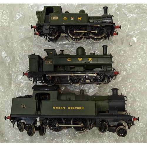 588 - Range of handmade locomotives, generally made and painted to a good standard, with G.W.R 5610 0-6-2,... 