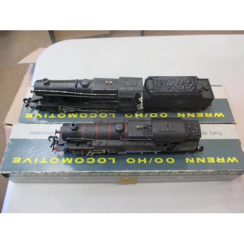 698 - Wrenn. Locomotives excellent in near excellent boxes with BR 80033 2-6-4 W2218, and BR 48073 2-8-0 W... 