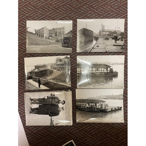 362 - Excellent collection of mostly original shipping and ship building related photographs from North Sh... 