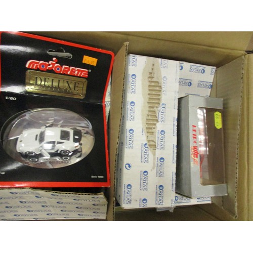 409 - Collection of Cars boxed and unboxed in mixed condition featuring Burago, Corgi, Solido and Atlas Ed... 