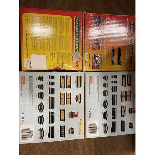 368 - Scalextric. Boxed collection with rally car twin pack No C3139, endurance twin pack No C3140, Ferrar... 