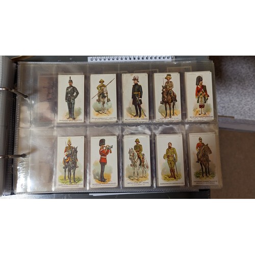 64 - Collection of complete sets in one album, generally good to very good condition including 1901 Galla... 