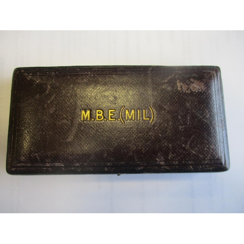 43 - 1919 MBE (Military) in Garrard & Co box of issue, very fine. (Y)