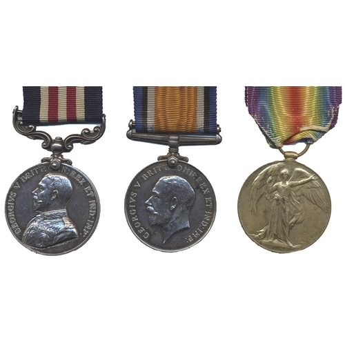 47 - WW1 Military Medal, BWM and Victory Medal to 267465 Cpl L.Sjt S. Fisher 6/W. Rid R. (Cpl on pair) ve... 