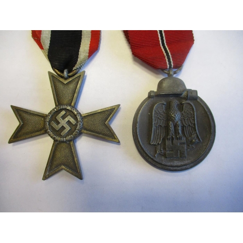 68 - Third Reich collection including East Medal (2), War Merit Cross 2nd Class without swords, North Afr... 