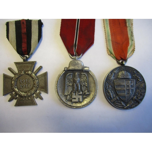 68 - Third Reich collection including East Medal (2), War Merit Cross 2nd Class without swords, North Afr... 