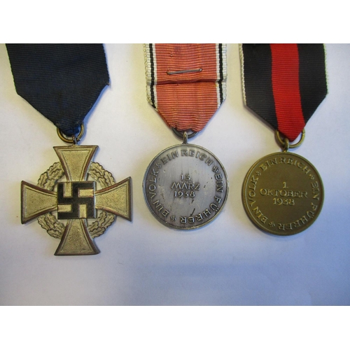 68 - Third Reich collection including East Medal (2), War Merit Cross 2nd Class without swords, North Afr... 