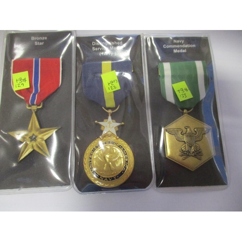 76 - U.S.A. Collection including DSM Navy, Navy Cross, Bronze Star, Air Medal, Legion of Merit, Military ... 