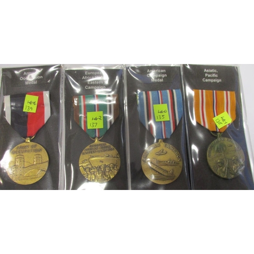 76 - U.S.A. Collection including DSM Navy, Navy Cross, Bronze Star, Air Medal, Legion of Merit, Military ... 