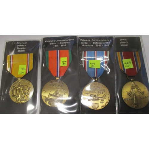 76 - U.S.A. Collection including DSM Navy, Navy Cross, Bronze Star, Air Medal, Legion of Merit, Military ... 