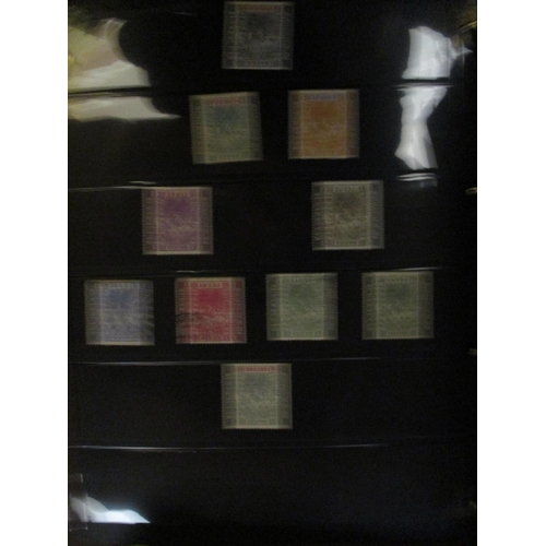 168 - Barbados. Early to modern mint and used coln in binder incl 1874-5 1d og, 1882-6 vals to 5/- incl 3d... 