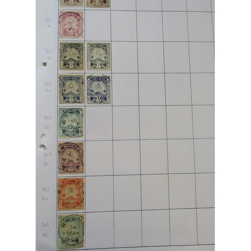 174 - Brunei. 1895-1958 U, coln on leaves incl 1895 set  1906 vals to 10. on 16c.  1907 -10 set 1908-16 va... 