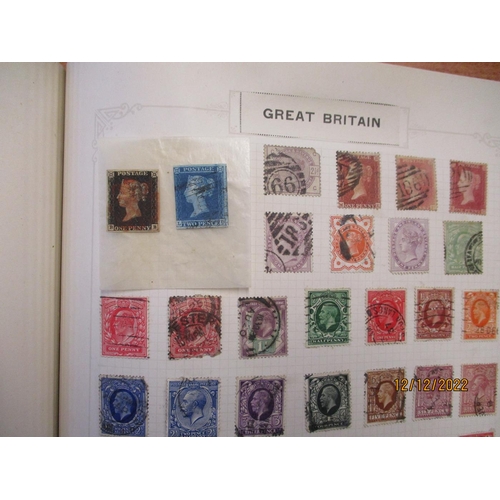 65 - World misc early to modern coln  in 7 albums and  loose incl useful range of  3 BC GB, incl 1d black... 