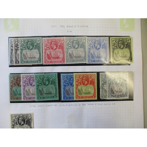 16 - BC. Early to middle period mint and used collection in 3 albums incl Cayman Is 1938-48 set UM, 1953-... 