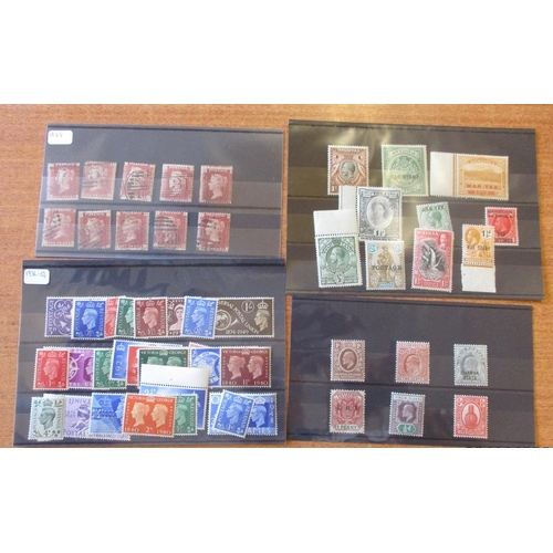 66 - World misc early to modern on stock cards and albums incl Australia first day covers, Belarus, GB 18... 