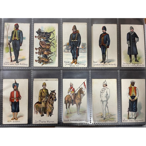 110A - Roberts and Sons. A range of 1900 onwards military themed cards with part set of (30) and part set o... 