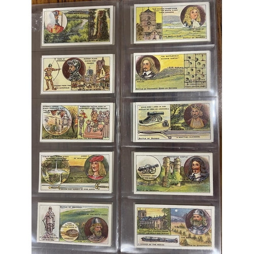 112 - F&J Smiths. 1913 Battlefields of Great Britain complete set in plastic sleeves generally good. Cat. ... 