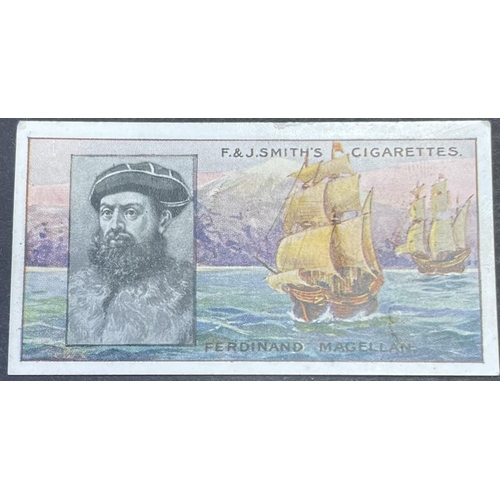 113 - F&J Smith. 1911 Famous Explorers complete set generally fair to good. Cat. £900. (See photo) (R)