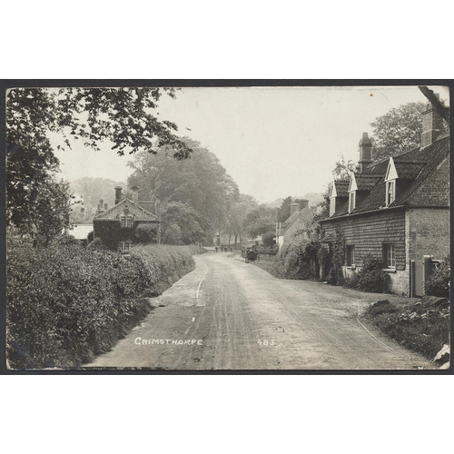 198 - Lincolnshire. Misc. coln. of mainly street scenes with better RP and ptd. Louth, Grimsby, Grantham, ... 