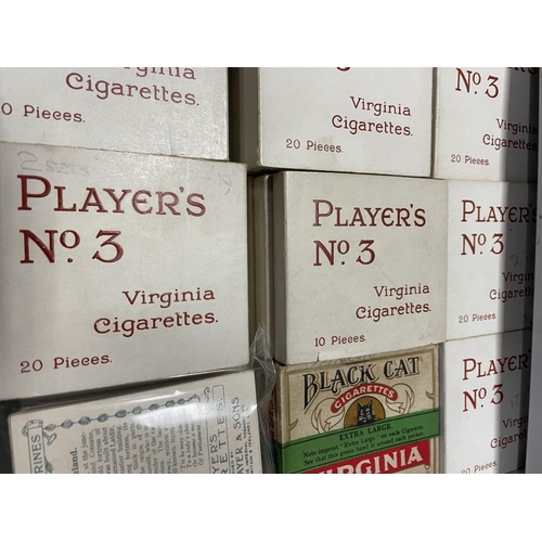 27 - Collection in drawers including Players boxes with  Players History of Naval Dress, Gilbert and Sull... 