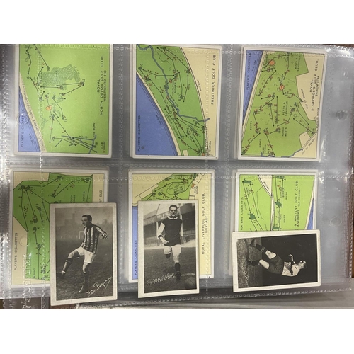 30 - Collection with plastic leaves and loose including complete sets with trade cards Barratt 7 Co Magic... 