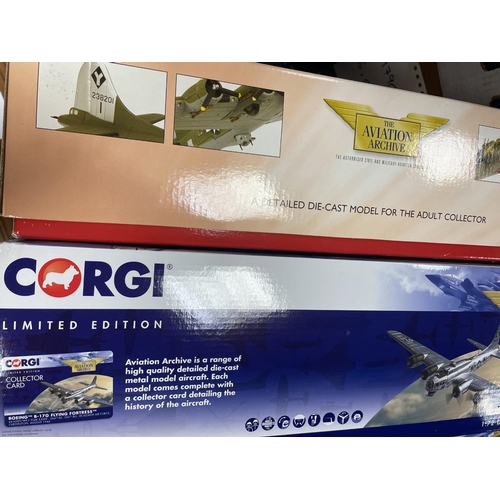 453 - Corgi AA. Boxed 1/72 with Boeing B-17G '2nd Patches' No AA33305 and Boeing B-17G Flying Fortress No ... 