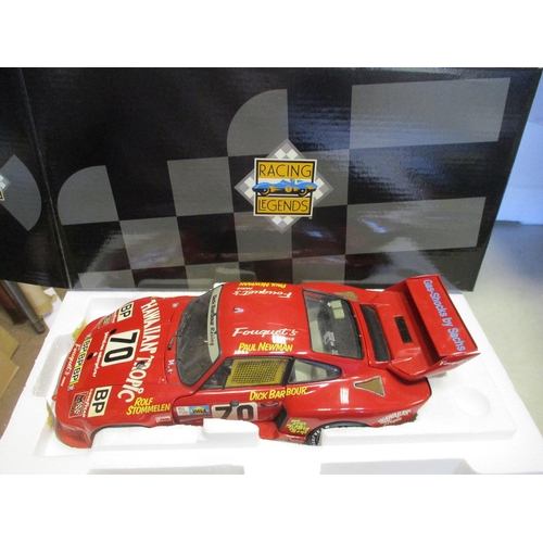 483 - Exoto. Racing Legends 1/18 Scale Porsche 935 No 19108, red, RN 70, Dick Barbour Racing, spoiler deta... 