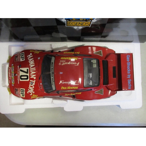 483 - Exoto. Racing Legends 1/18 Scale Porsche 935 No 19108, red, RN 70, Dick Barbour Racing, spoiler deta... 