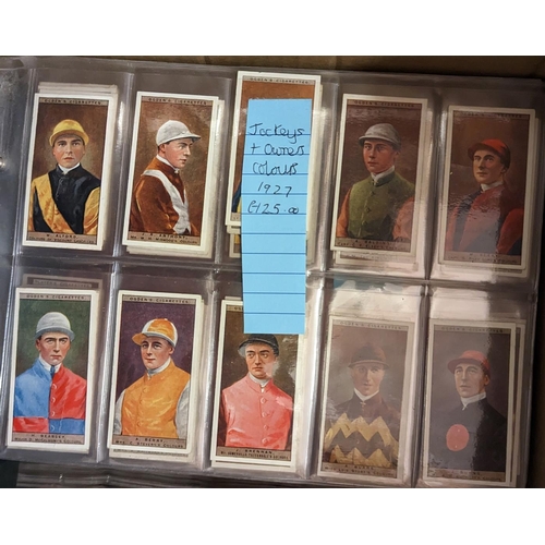 4A - Collection of complete and part sets in 10 albums, generally good to very good condition, with Wills... 